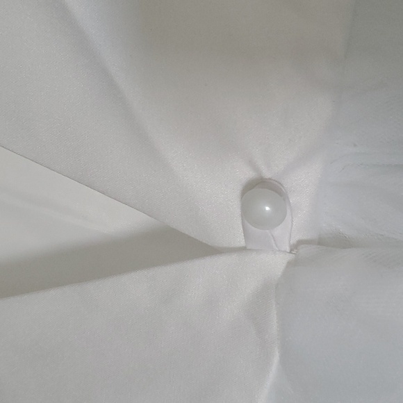 Flower Girl Elegant Tulle Skirt Dress Size 6 - Picture 3 of 5